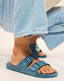 Sandalias Linus Denim Azul