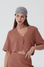 Blusa Lino Leblon Camel