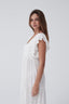 Vestido Largo Leblon Ivory