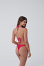 Top Triángulo Movible Leblon Rojo