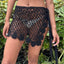 Pareo Tejido Lotus Negro