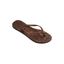 Sandalias Havaianas Mujer Slim Animals Marrón Oscuro