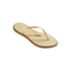 Sandalias Havaianas Mujer Slim Point Glitter Dorado Crema