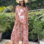 Palms Terra Wrap Maxi Dress