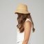 Bucket Hat de Rafia a Crochet Laguna Natural