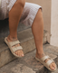 Linus Beige Sandals