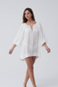 Vestido Corto Rio Ivory