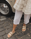 Linus Beige Sandals