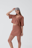 Falda Leblon Camel