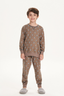 Pijama Kids Osito Marrón