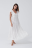 Vestido Largo Leblon Ivory