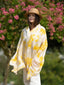 Fular Estampado de Seda ASK274C Amarillo