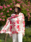 Fular Estampado de Seda ASK274C Rojo