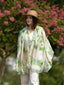 Fular Estampado de Seda ASK274C Verde