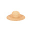 Sombrero Flexible de Rafia con Copa Redonda Isla Natural