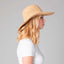 Sombrero Flexible de Rafia con Copa Redonda Isla Natural