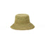 Bucket Hat de Rafia Tejida Weekend Green