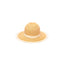 Sombrero Fedora de Rayas Repelente al Agua UBF1120 Natural White