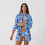 Blusa Relajada Maui Azul