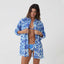 Blusa Relajada Maui Azul