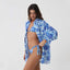 Blusa Relajada Maui Azul