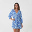 Vestido Corto Maui Azul