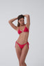 Top Triángulo Movible Leblon Rojo