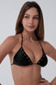 Top Triángulo Movible Leblon Negro