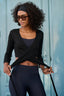 Wrap Top Negro