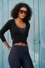 Wrap Top Negro