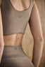 Legging Second Skin Castanho