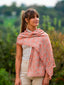 Fular Estampado de Seda Doble ASK257CDB Coral