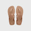 Sandalias Havaianas Mujer Flash Urban Rose Gold