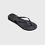 Sandalias Havaianas Mujer Slim Gloss Negro