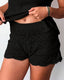 Todo Hilo Short Calado Negro