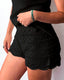 Todo Hilo Short Calado Negro