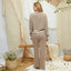 Sweater Acacia Topo - Ecru