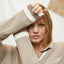 Sweater Acacia Topo - Ecru